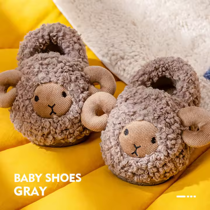 Zapatos de algodón para niñas, zapatos de algodón, bolsos de invierno para bebés y zapatos de algodón para niños - 1