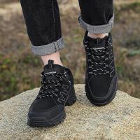 Zapatillas de senderismo al aire libre para hombre, zapatos de Trekking con cordones, para escalada de montaña, transpirables - details 14
