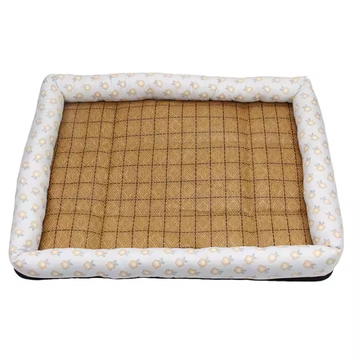 Alfombra de Verano para Perros Enfriante Cama de Mascota de Seda de Hielo Tamaño S-2XL - 1