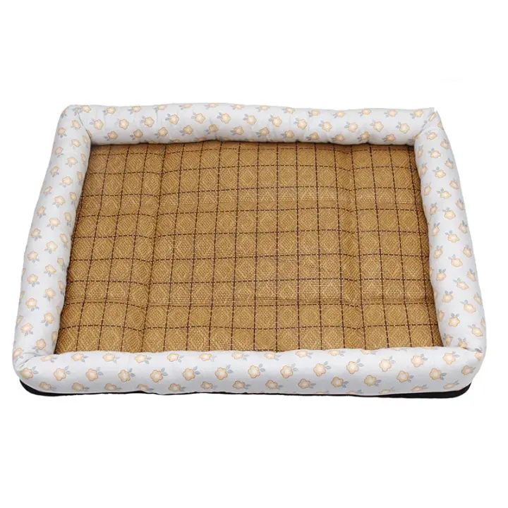 Alfombra de Verano para Perros Enfriante Cama de Mascota de Seda de Hielo Tamaño S-2XL - 1