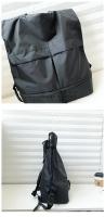 Mochila de gran capacidad Unisex, bolso deportivo impermeable de nailon, mochilas escolares de tendencia, bolso de viaje de ocio portátil - details 35