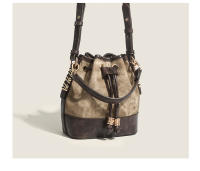Bolsos para mujer 2023, nuevo estilo, bolso de cubo retro pintado al óleo de alta gama, popular este año, bolso de mensajero de un solo hombro para viajes diarios - details 17