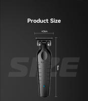 Kemei-cortadora de pelo inalámbrica profesional para hombres, máquina eléctrica de corte hine, recargable por km-2299 - details 8