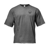 New Fashion Short Sleeves Oversized O Neck Solid T-shirt Men's Cotton Summer Casual Fitness Gym Clothing Tees Shirt - details 16