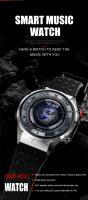 Reloj inteligente deportivo para hombre, con NFC, monitor de frecuencia cardíaca, aleación, AMOLED, 1 GB, notificaciones de WhatsApp. - details 0