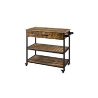 Juego Mesa y 2 Sillas de Comedor Cocina Conjuntos de Mueble de 3 Piezas con Estante para Vino Superficie de Mesa 90 X 53 cm Blanco - details 8