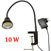 Luz de trabajo de torno de madera con abrazadera de enchufe europeo de 10W FLEXIBLE - details 1