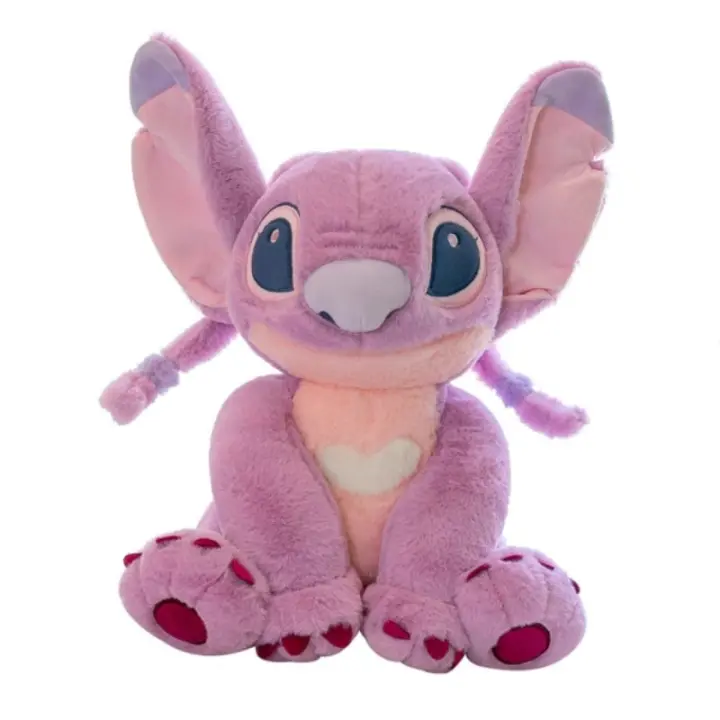 Muñeco de peluche Stitch Morado de 30/45 cm, Muñeco de Ángel de Stitch, Regalos para niños [Kk] 30 cm - 1
