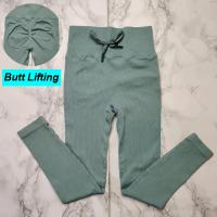 Leggings acanalados Pantalones de yoga para mujer Leggings ajustados sin costuras Ropa deportiva Pantalones deportivos de ciclismo - details 27