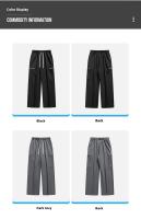 Pantalones deportivos casuales transpirables de pierna recta y holgados para hombre, nueva colección Primavera/Verano 2025 - details 5