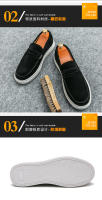 Zapatos de tablero anti-terciopelo de gran tamaño, zapatos de cuero con plataforma de moda. - details 3