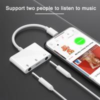 Adaptador de Audio Ligero de Microfón a Jack de Auriculares Dual 3.5mm - details 1