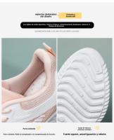 Nuevos zapatos casuales transpirables para correr, zapatillas de mujer con suela blanda - details 5