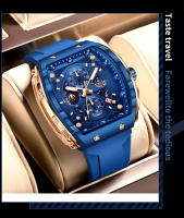 Reloj deportivo cuadrado informal de cuarzo para hombre al aire libre - details 2