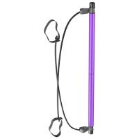 Bar Stick with Resistance Band Tubes for Twisting Sit- Gym, Leg, Butt and Full Body