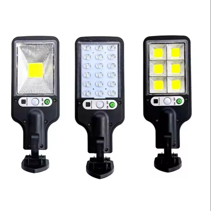 Lámpara Solar Led de pared para exteriores, iluminación de seguridad con 3 modos, Sensor de movimiento, impermeable, para camino de Patio y jardín - 1
