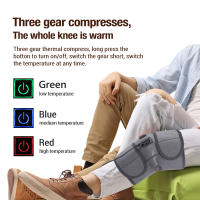 Almohadillas de calefacción eléctrica para artritis, alivio del dolor de rodilla, terapia con calefacción infrarroja, recuperación de codo, rodillera, soporte para el cuidado de la salud, Cable USB - details 4