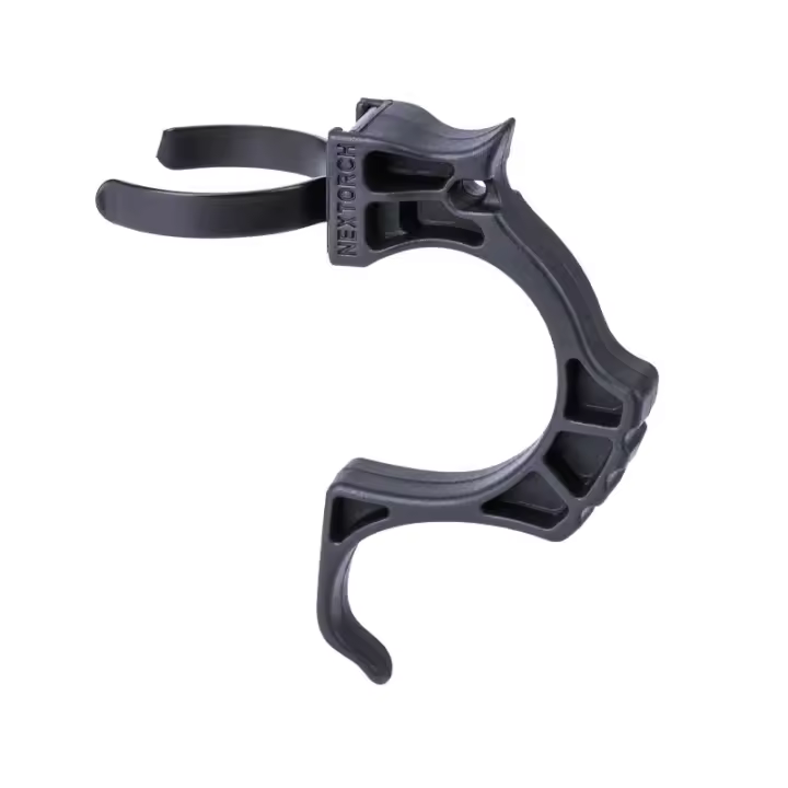 Linterna Táctica Nextorch FR-2 Anillo Compatible con Linternas de Diámetro From 25 to 27mm Hecho de Acero y Nylon Peso Sólo 10g Adecuado para Actividades Deportivas y Exteriores - 1