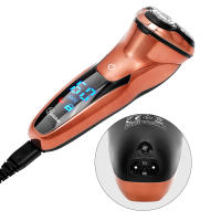 Máquina de Afeitar Eléctrica 3D Recargable para Hombres - Afeitado Húmedo y Seco - Pantalla LED - details 11