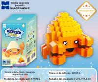 6 piezas Caja Misteriosa Marina Xiaofangle - Bloques Ensamblables Educativos (12 juegos, DIY para Niños) - Colécciona 6 Criaturas Marinas Diferentes! - details 7
