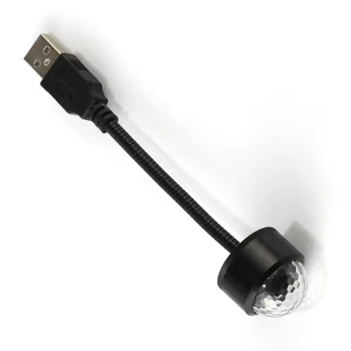 Luz de ambiente de múltiples modos, Material duradero para accesorios interiores de automóviles, uso duradero - 1