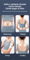 Masajeador Portátil de Pulso EMS, Dispositivo Eléctrico Mini con Parche de Gel para Masaje, Estimulador Muscular TENS para Alivio del Dolor en Cuello, Espalda y Abdomen - details 9