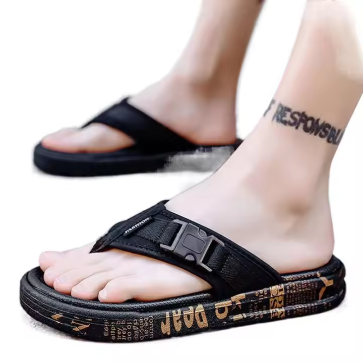 Nuevas Sandalias de Playa para Hombres Verano 2025 Zapatillas Antideslizantes Resistentes al Olor - 1