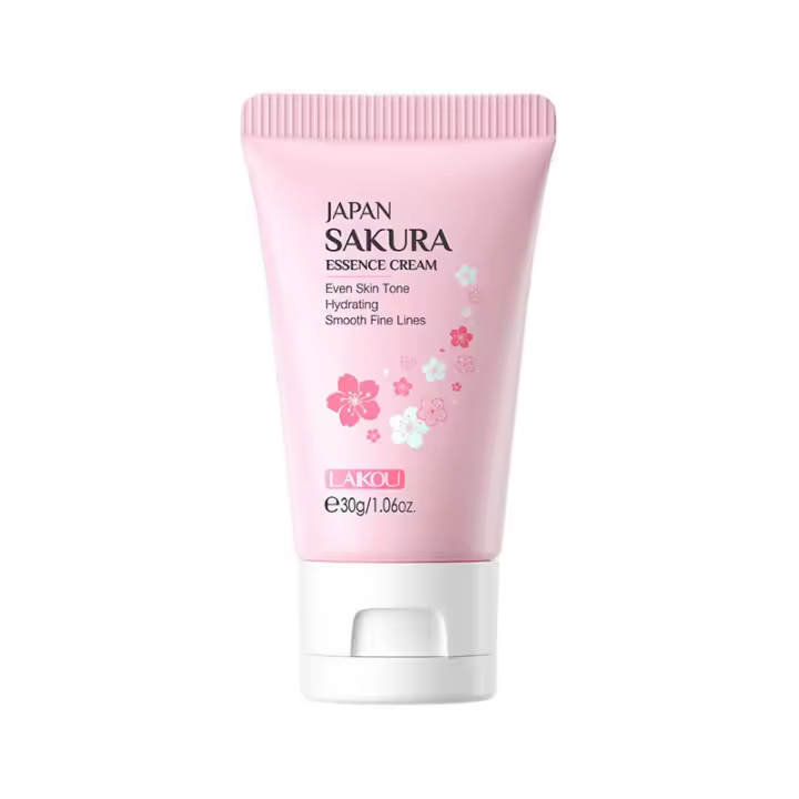 LAIKOU crema Facial con vitamina C, crema hidratante nutritiva japonesa Sakura, uniforme tono de piel, belleza, producto para el cuidado de la piel Facial - 1