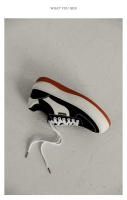 Moda casual fondo grueso parte superior baja super fire estilo callejero tendencia zapatos de plataforma gruesa - details 3