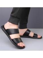 2025 verano nuevas zapatillas hombres fresco zapatillas antideslizante suave fondo playa zapatos hombres tendencia al aire libre de gran tamaño. - details 5