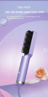Alisador de pelo profesional, cepillo alisador, peine para el cabello, herramientas para alisar el cabello, rizador portátil para viaje en casa - details 9
