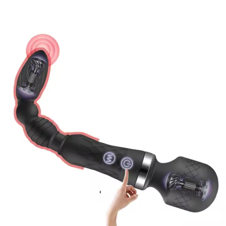 Vibrador de punto G con forma de consolador, masajeador vaginal, estimulador de clítoris, masturbador para orgasmos, tapón anal femenino, juguete sexual. - 1