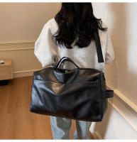 Bolsa de lavado de PU suave para negocios, bolsas de lona de viaje para senderismo al aire libre, natación, paquete de transporte, bolso de equipaje de lujo, mochila Retro de fin de semana - details 4