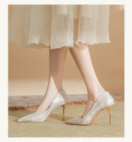 Tacones Altos para Mujer 2025 Estilo Chino Nacional Suave y Versátil Zapatos Individuales de Cheongsam Belleza - details 15