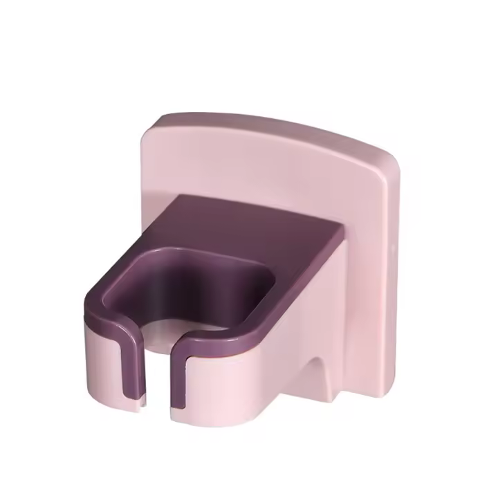 Soporte de baño de alta calidad, organizador de pared, soporte para secador de pelo, percha de almacenamiento - 1