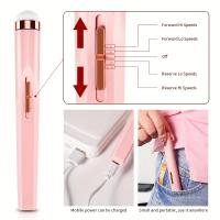 Kit de Cuidado de Uñas 5 en 1, Taladro Eléctrico Recargable por USB con Luces LED Coloridas, Sin Olor, Perfecto - details 5