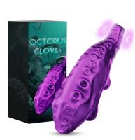 Octopus Tentacle Vibrador Anal Femenino Punto G Clítoris Estimulación Vagina 360 °   Rotación juguetes sexuales mujeres silicona consolador masturbación - details 14