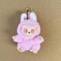 Bubble materab Heart Macaron peluche muñeca llavero dorado - details 7