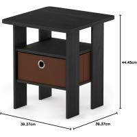 Mesa De Centro, Madera compuesta, Nuez /Marrón Oscuro, Talla única - details 77