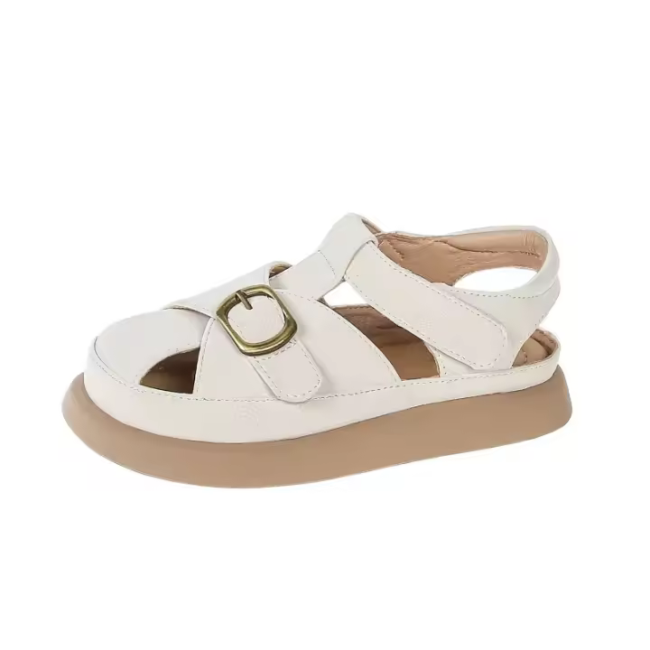 Zapatos de Piel para Niño Minimalismo Antideslizante Nueva Moda 2021 - 1