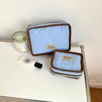 Bolsa de cosméticos portátil de Color contrastante, billetera de estilo coreano, monedero de Color sólido, bolsa de almacenamiento de pañuelos sanitarios suave y ligera - details 36