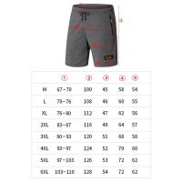 Pantalones cortos de algodón de los hombres casuales verano nueva moda con bolsillos laterales y cremallera pantalones de correr al aire libre - details 0