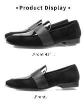 Zapatos de boda de fiesta formales de oficina de cuero informal de negocios para hombres - details 0