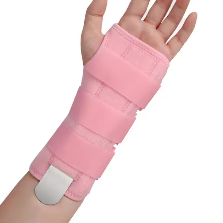 Reposamuñecas transpirables Soportes para manos Artritis Férulas para muñeca Estabilizadores de brazo Mangas de compresión - 1