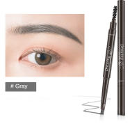 Lápiz potenciador de cejas de doble cabeza, tatuaje resistente al agua, lápiz profesional para cejas de larga duración con cepillo para cejas, maquillaje de ojos Natural - details 17