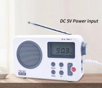 Receptor de Radio FM, altavoz AM/FM con pantalla Digital LCD, reloj despertador para el hogar, parlante portátil, radio bluetooth - details 9