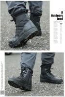 Botas Tácticas de Combate del Desierto Calzado de Trabajo Seguro para Senderismo al Aire Libre - details 6