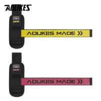 1 Pair Gym Fitness Weight lifting Grip Straps Dumbbell Hand Grips Training Wrist Support Bands for barbell Pull up - details 4