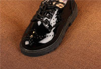 Zapatos planos de cuero para niños, zapatos de baile antideslizantes para actuaciones escolares, zapatos casuales para fiestas, bodas para niños pequeños - details 19