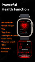 Reloj inteligente HK Ultra One, dispositivo con función NFC, conexión WiFi, detección de frecuencia cardíaca, cámara trasera de alta definición, AMOLED, novedad de 2024 - details 12